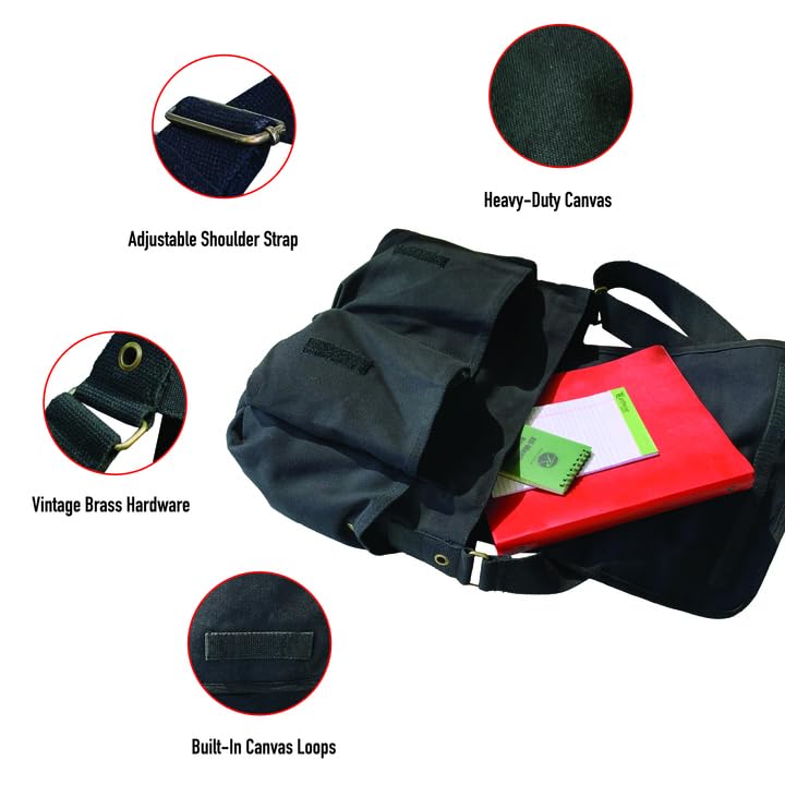 Rothco Classic Canvas Messenger Bag - Image 3