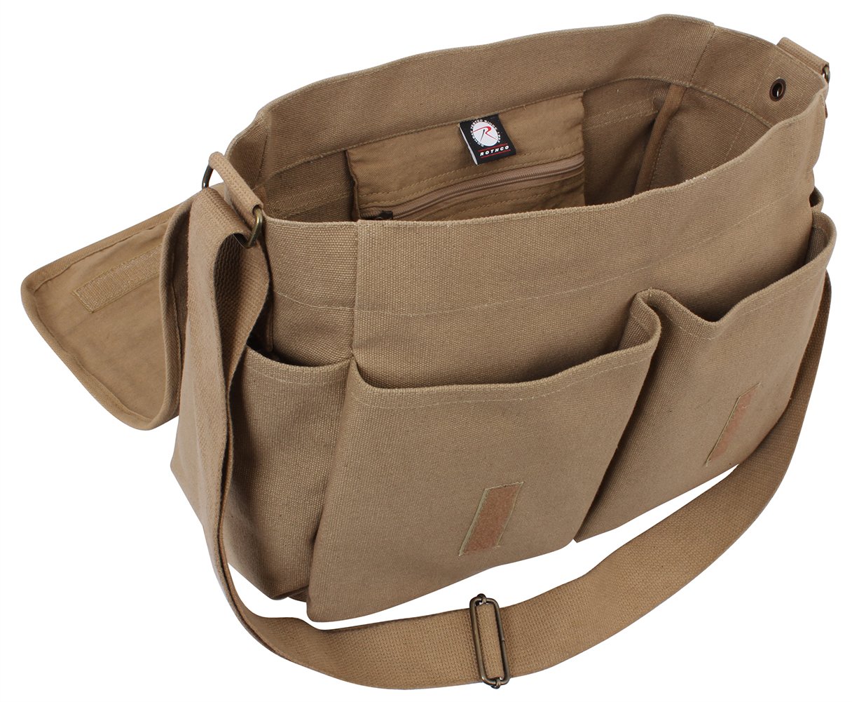 Rothco Classic Canvas Messenger Bag - Image 4