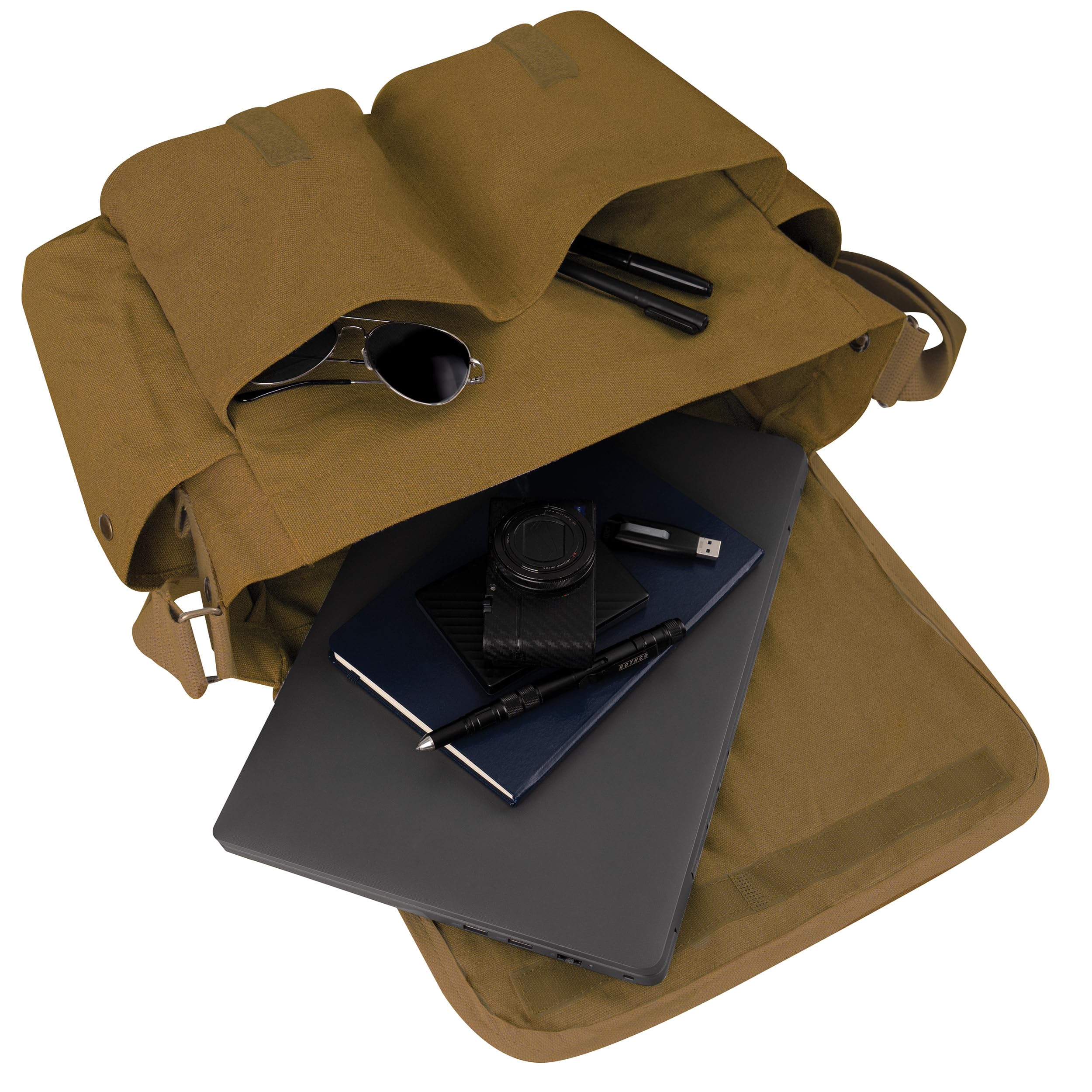 Rothco Classic Canvas Messenger Bag - Image 7