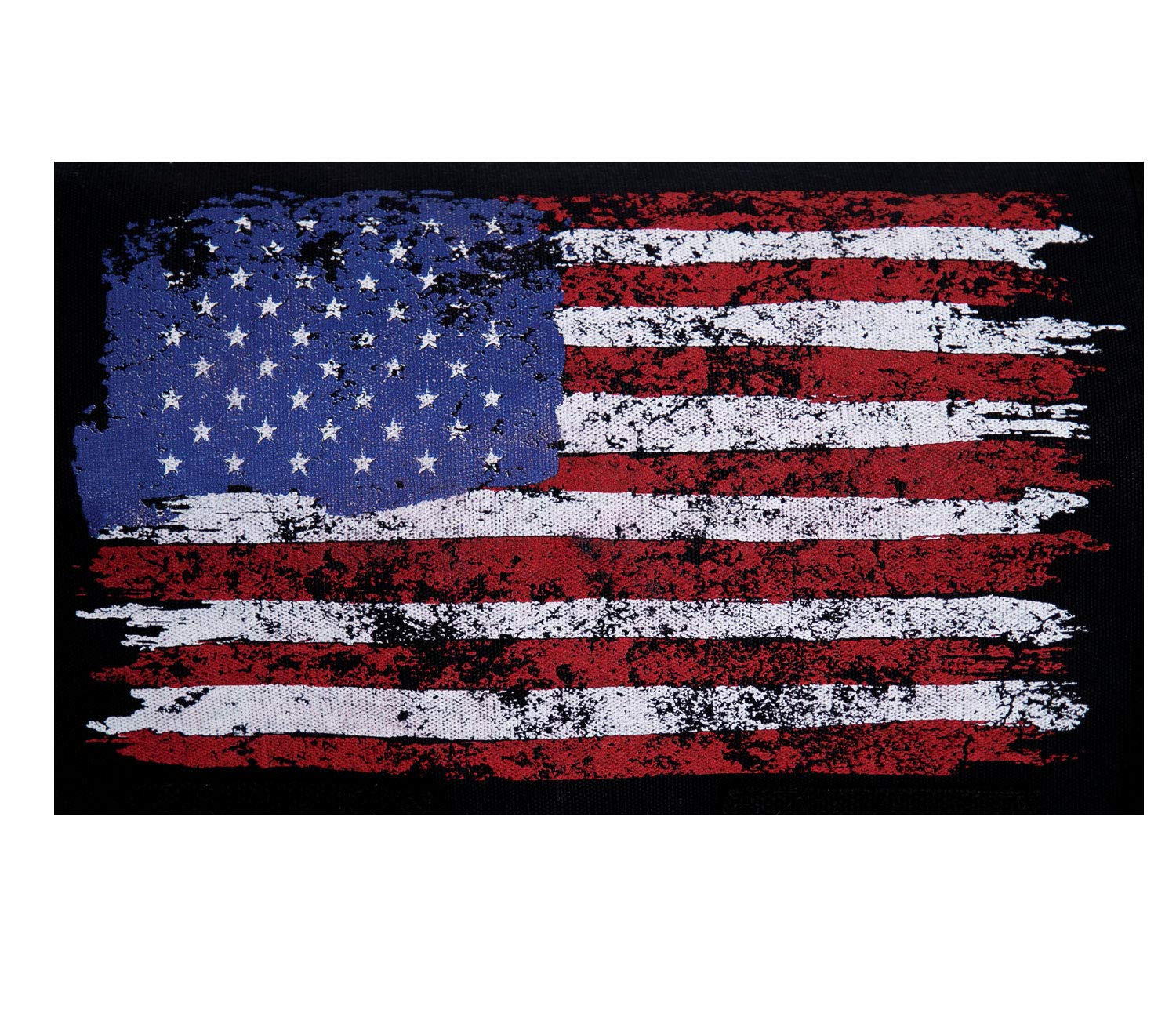 Rothco Distressed U.S. Flag Canvas Messenger Bag - Image 5