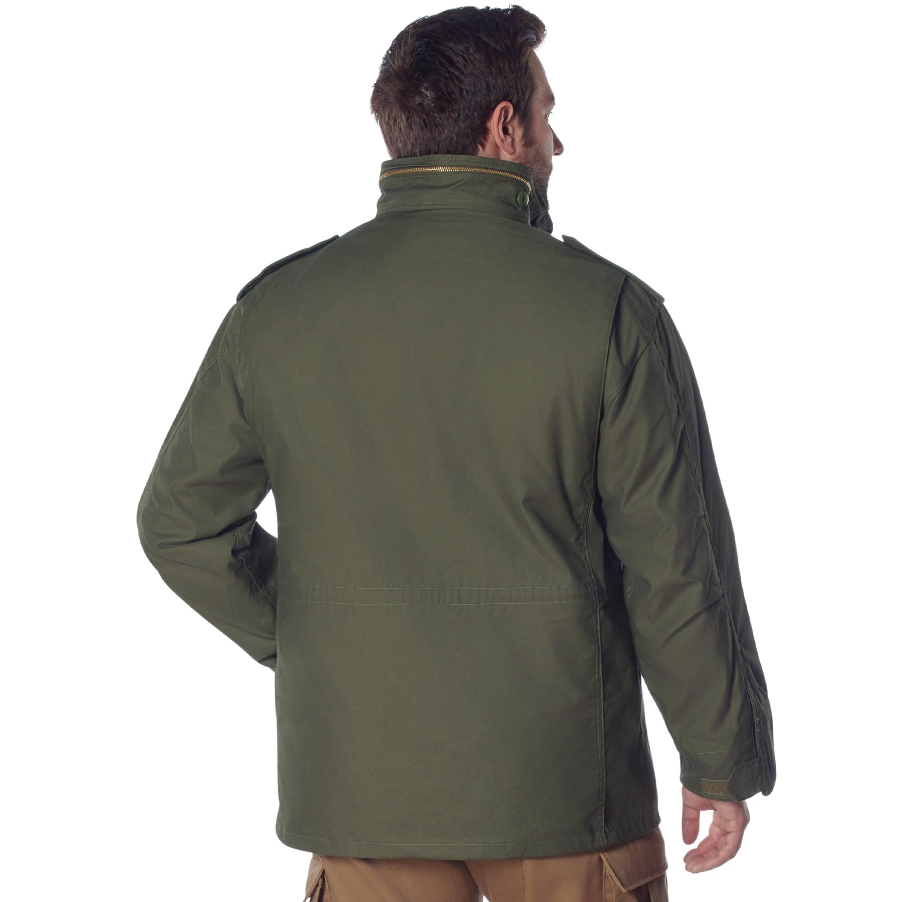 Rothco Field Jacket - All-Season Outdoor Weather Protection and Classic Style Coat, Olive Drab, L - Image 8