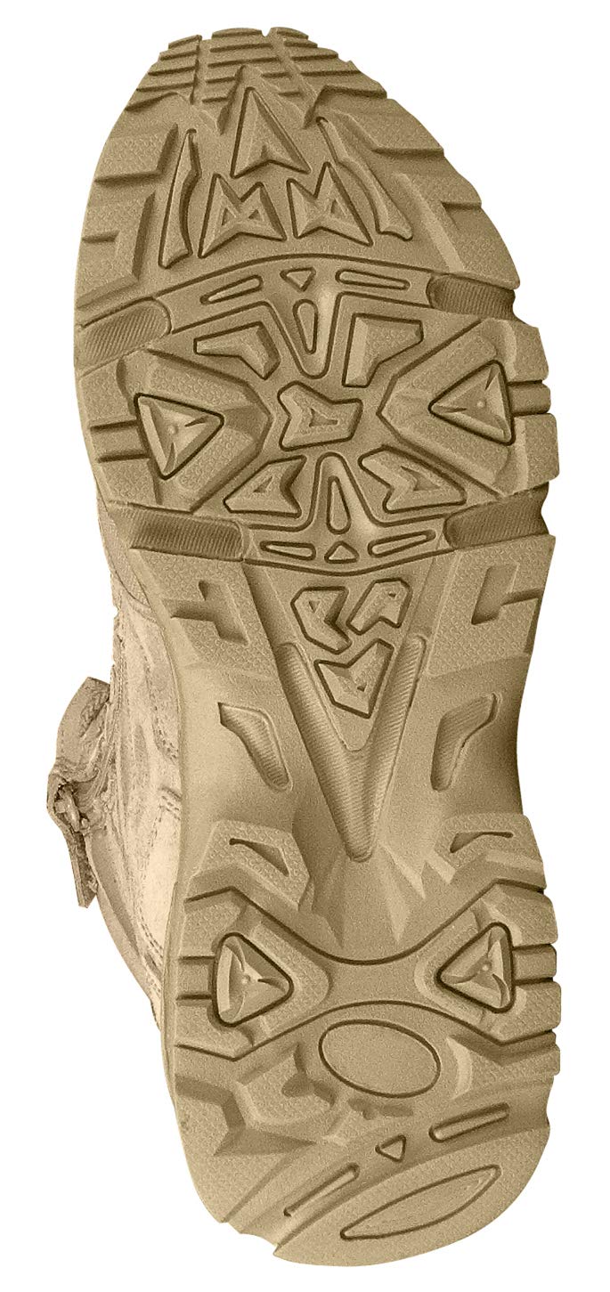 Rothco Forced Entry Deployment Boot with Side Zipper – 8 Inch Tactical Uniform Boots - Image 4