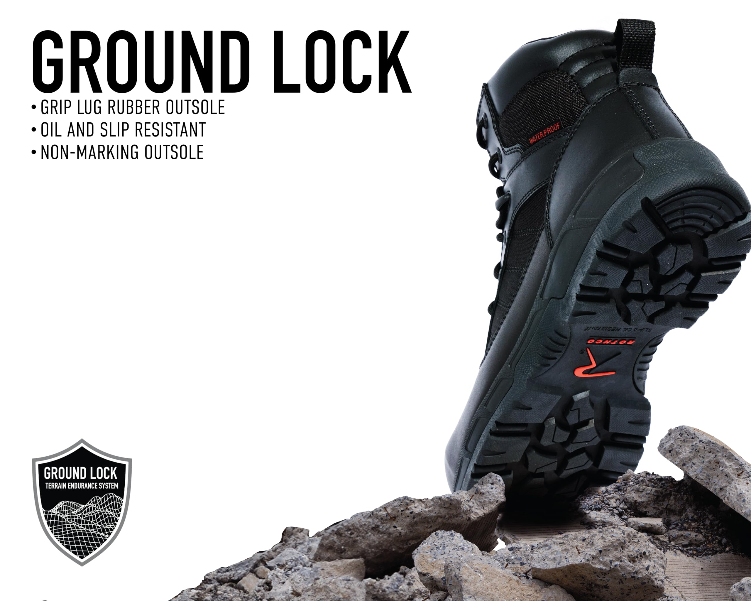 Rothco Guardian Composite Toe 6 Inch Tactical Boot - Image 4