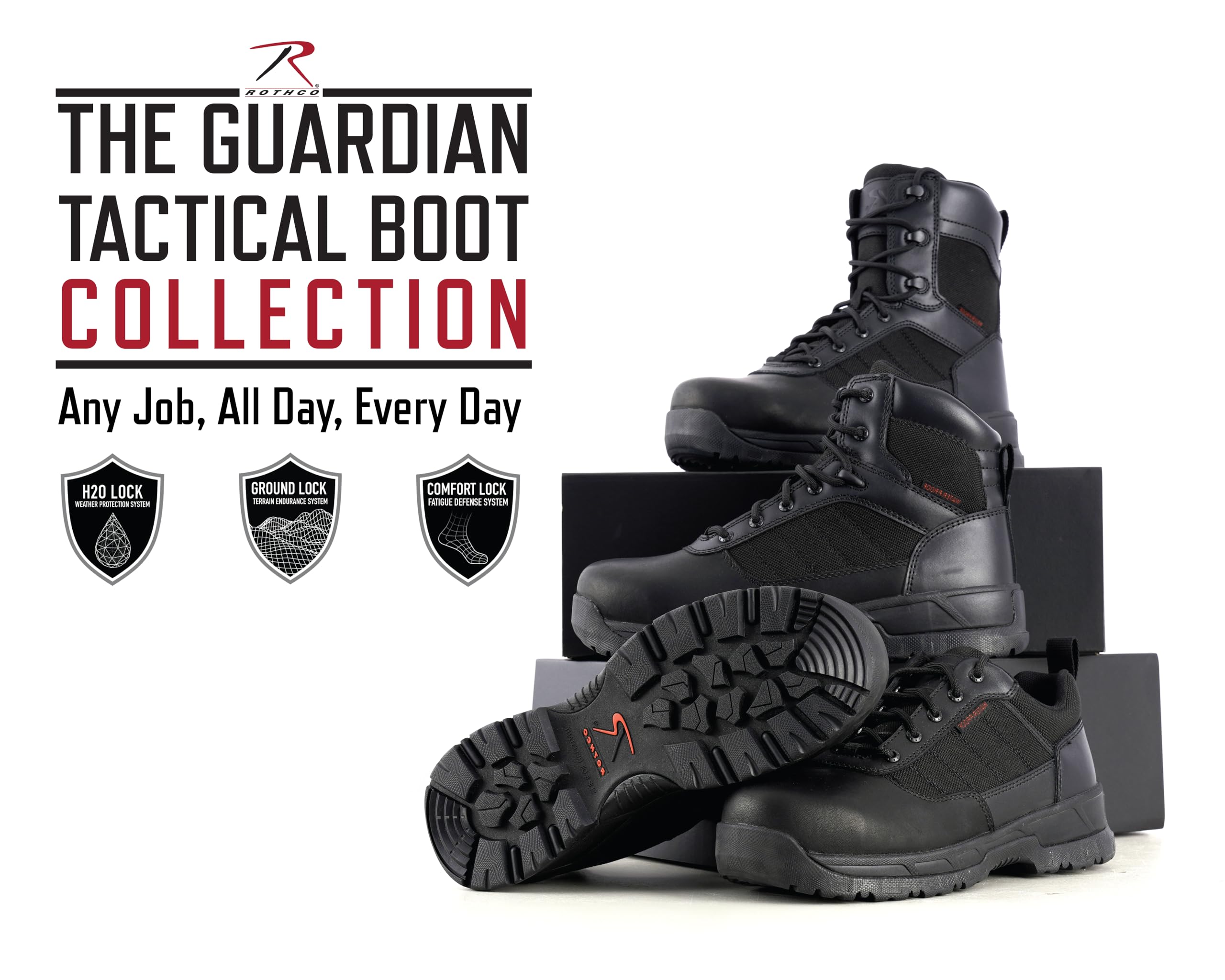 Rothco Guardian Composite Toe 6 Inch Tactical Boot - Image 6
