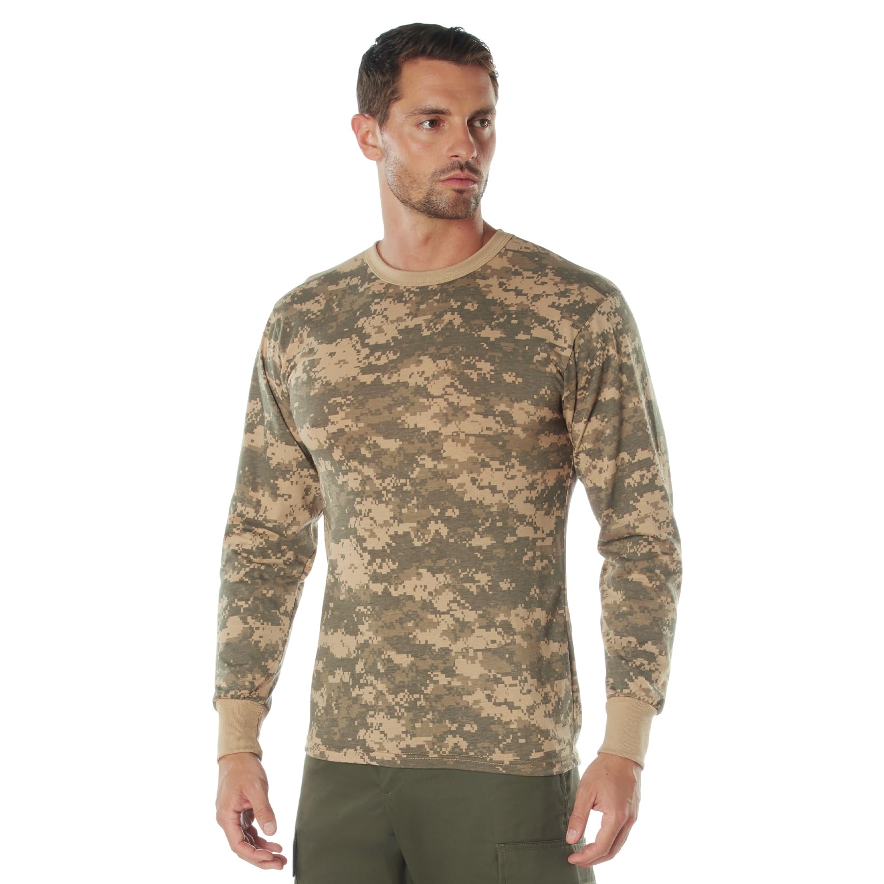 Rothco Mens Long Sleeve Color Camo T-Shirt - Image 6