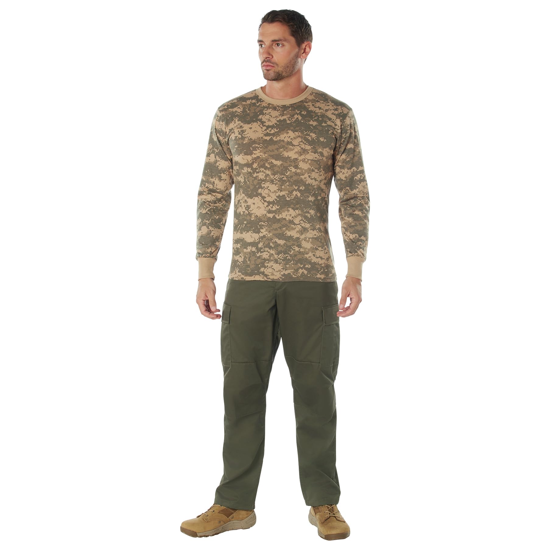 Rothco Mens Long Sleeve Color Camo T-Shirt - Image 8
