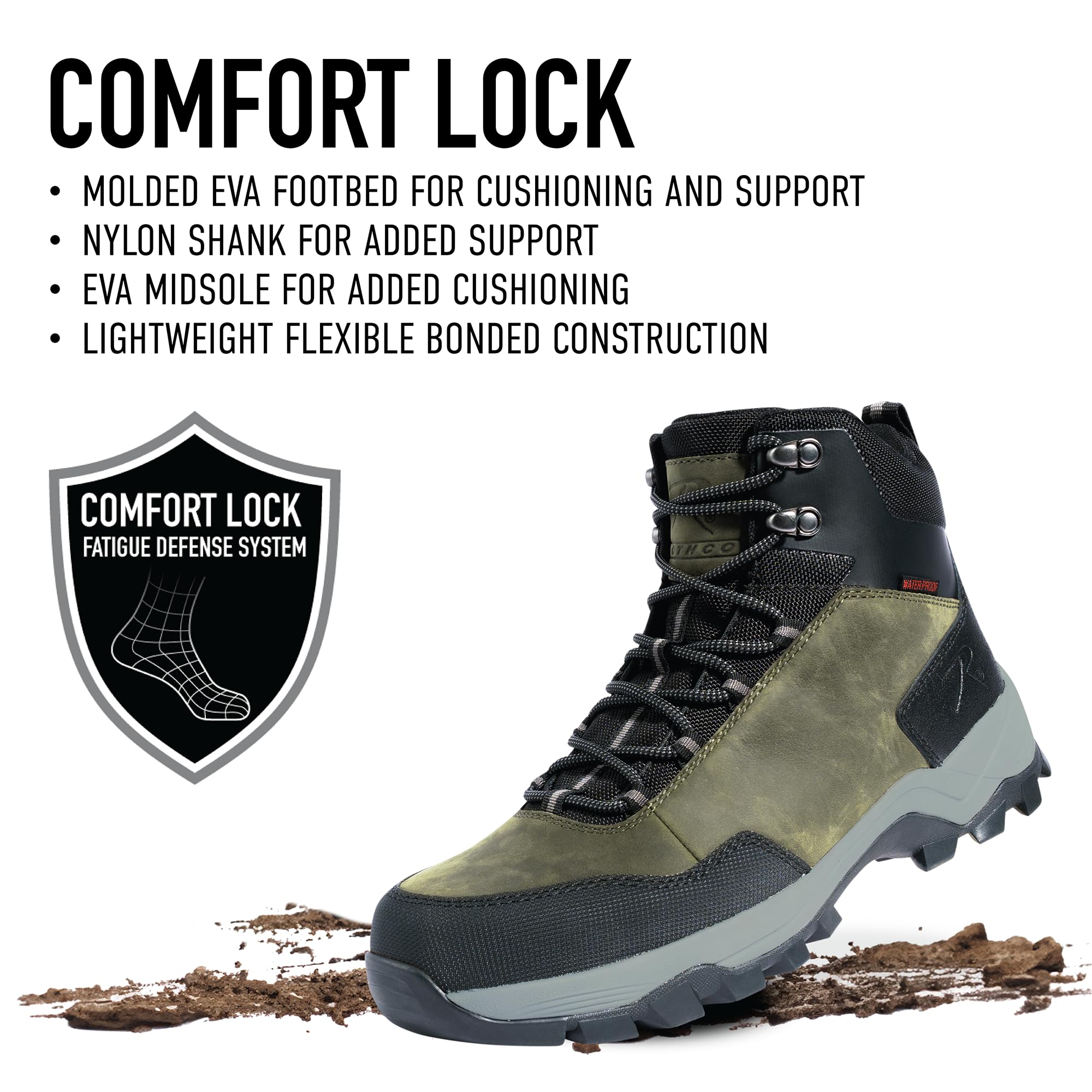 Rothco Scout All Terrain Hybrid Tactical Boots – 6 Inch – Waterproof & Lightweight Low-Profile Everyday Hiking Boot - Image 4