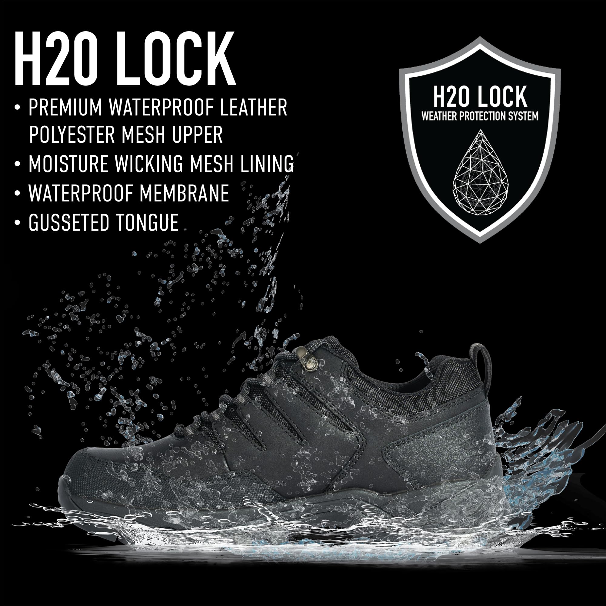 Rothco Scout All Terrain Hybrid Tactical Shoe – 4 Inch – Waterproof & Lightweight Low-Profile Boots - Image 3