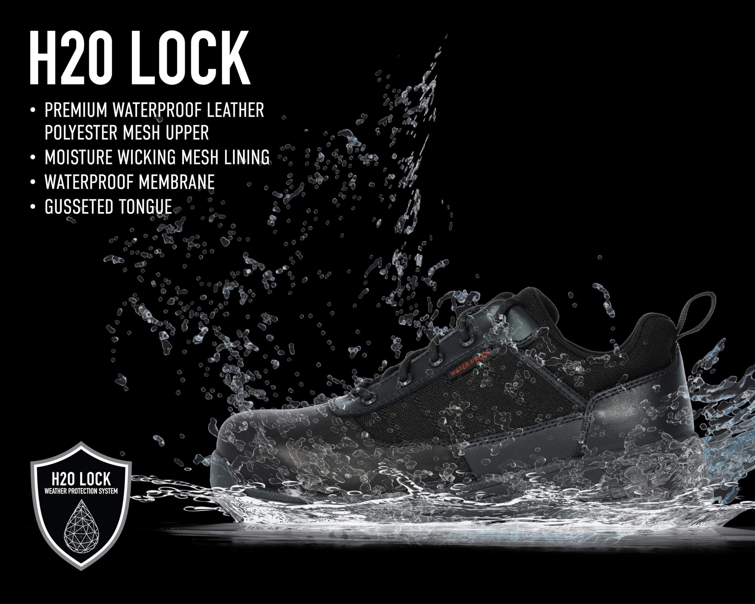 Rothco Guardian Tactical Shoe – 4 Inch – Waterproof & Lightweight Sneakers for Public Safety, EMTs, and More - Image 3