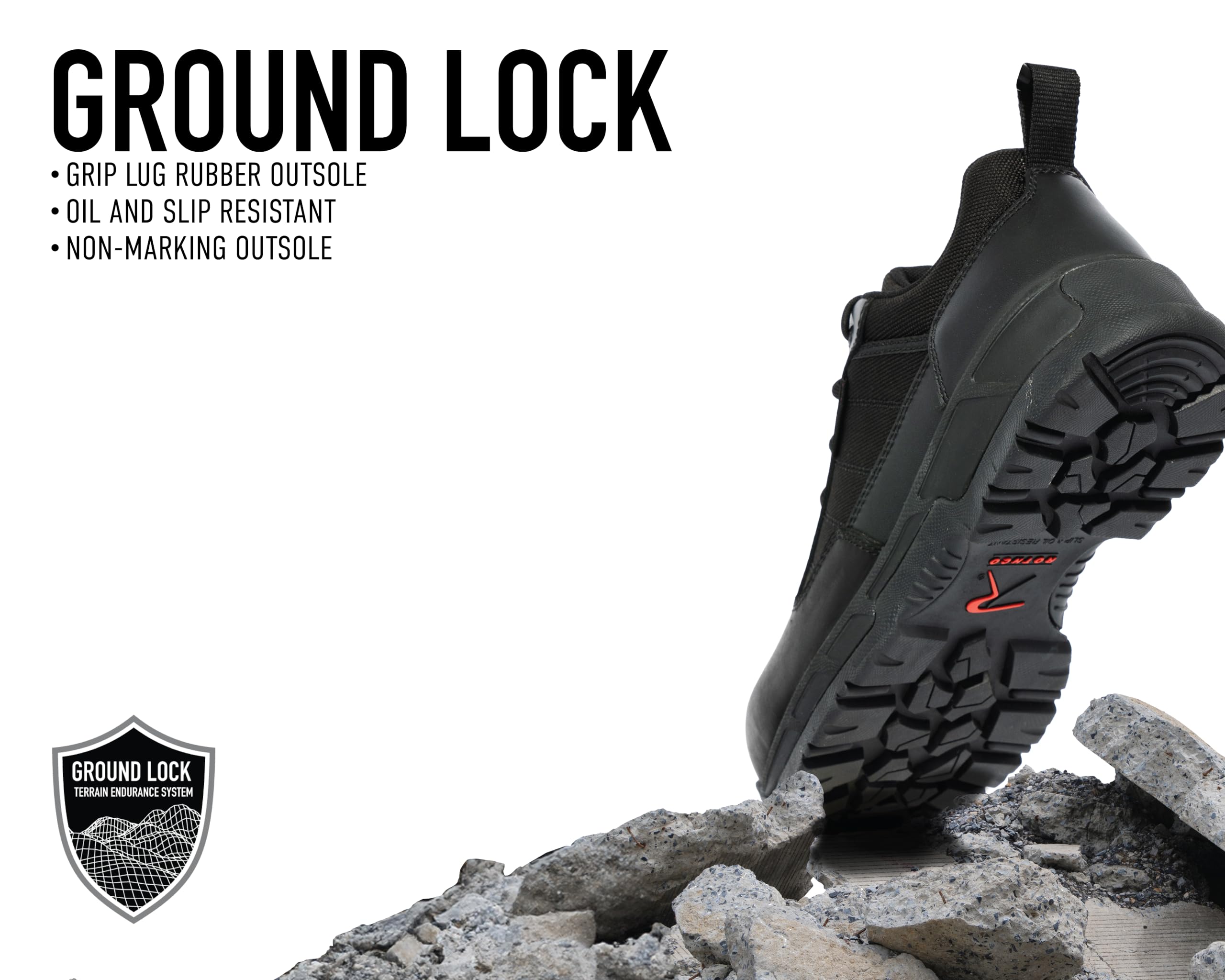 Rothco Guardian Tactical Shoe – 4 Inch – Waterproof & Lightweight Sneakers for Public Safety, EMTs, and More - Image 4