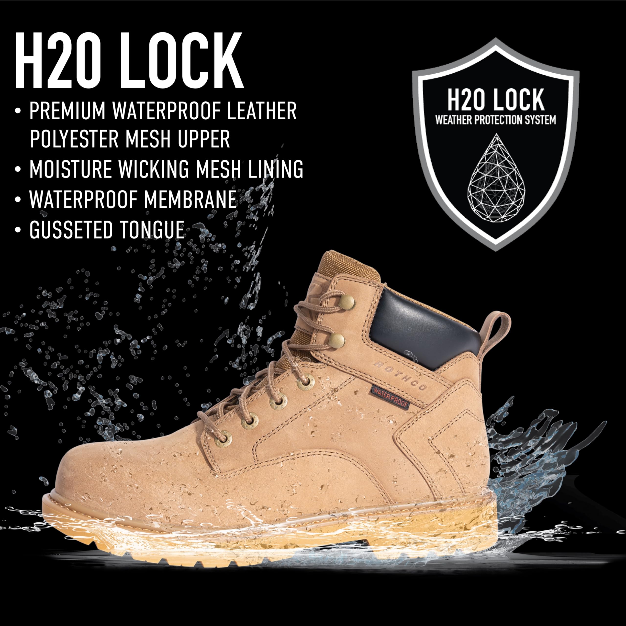 Rothco Tradesman 6-Inch Work Boot - Image 3