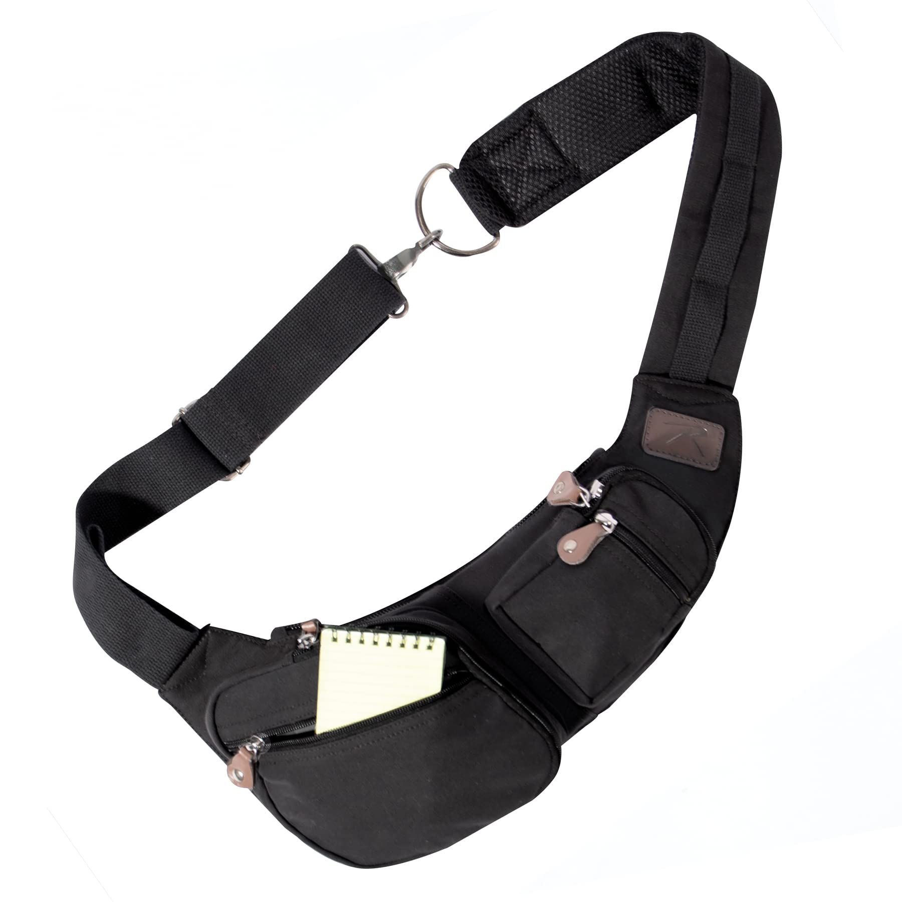 Rothco Vintage Canvas Crossbody Sling Bag – Compact Travel Shoulder Backpack 2L Storage - Image 6